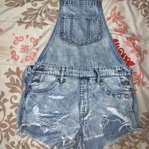 American Eagle Denim overalls! Size XS